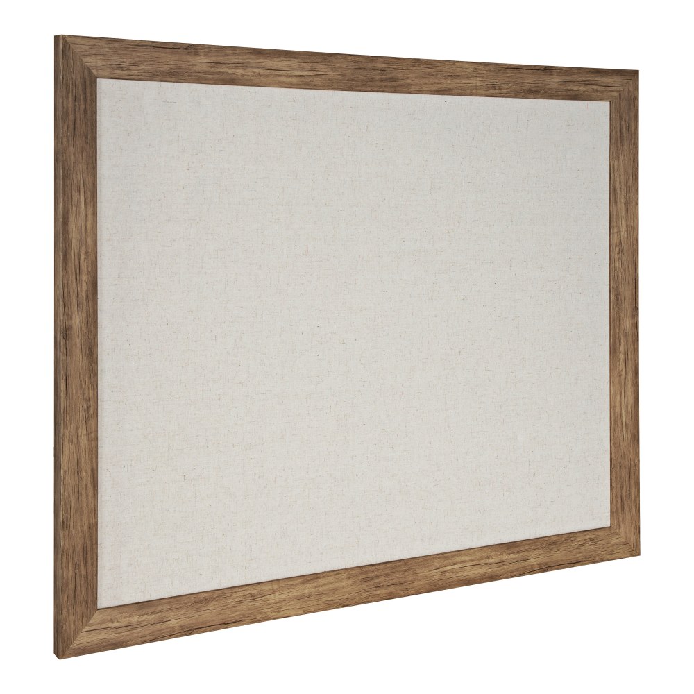 DesignOvations Beatrice Framed Linen Fabric Pinboard, 27” x
