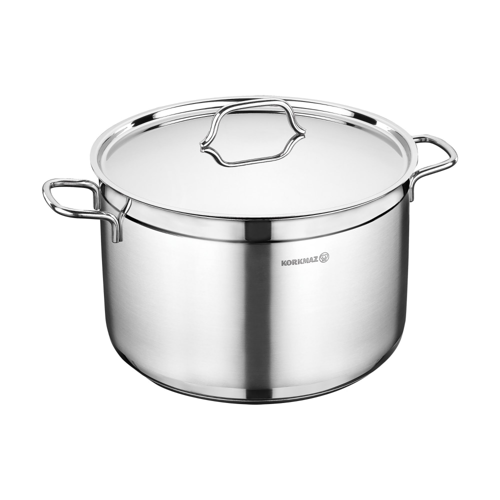 Korkmaz Alfa 2-Piece Stainless Steel Casserole Dish With