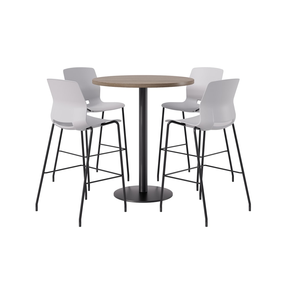 KFI Studios Proof Bistro Round Pedestal Table With