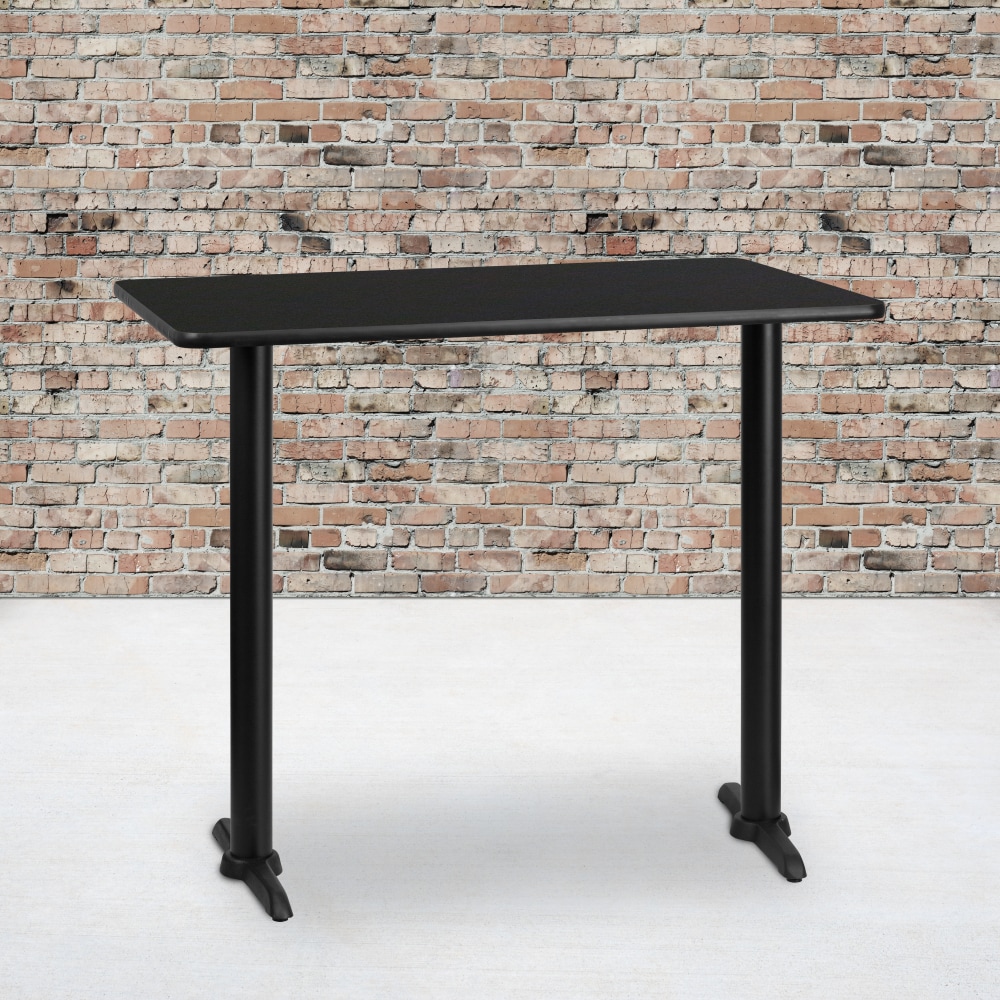 Flash Furniture Laminate Rectangular Table Top With Bar-Height