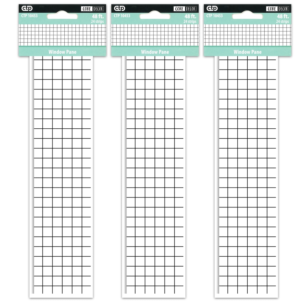 Creative Teaching Press® EZ Borders, Window Pane, 48’