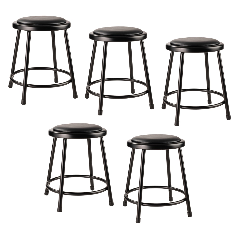 National Public Seating 6400 Series: Vinyl Padded Stool