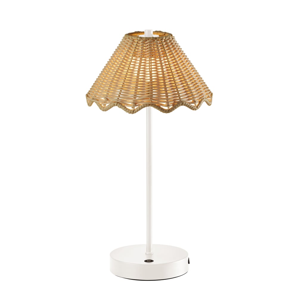 Adesso Stevie LED Cordless Indoor/Outdoor Table Lamp, 15”H,
