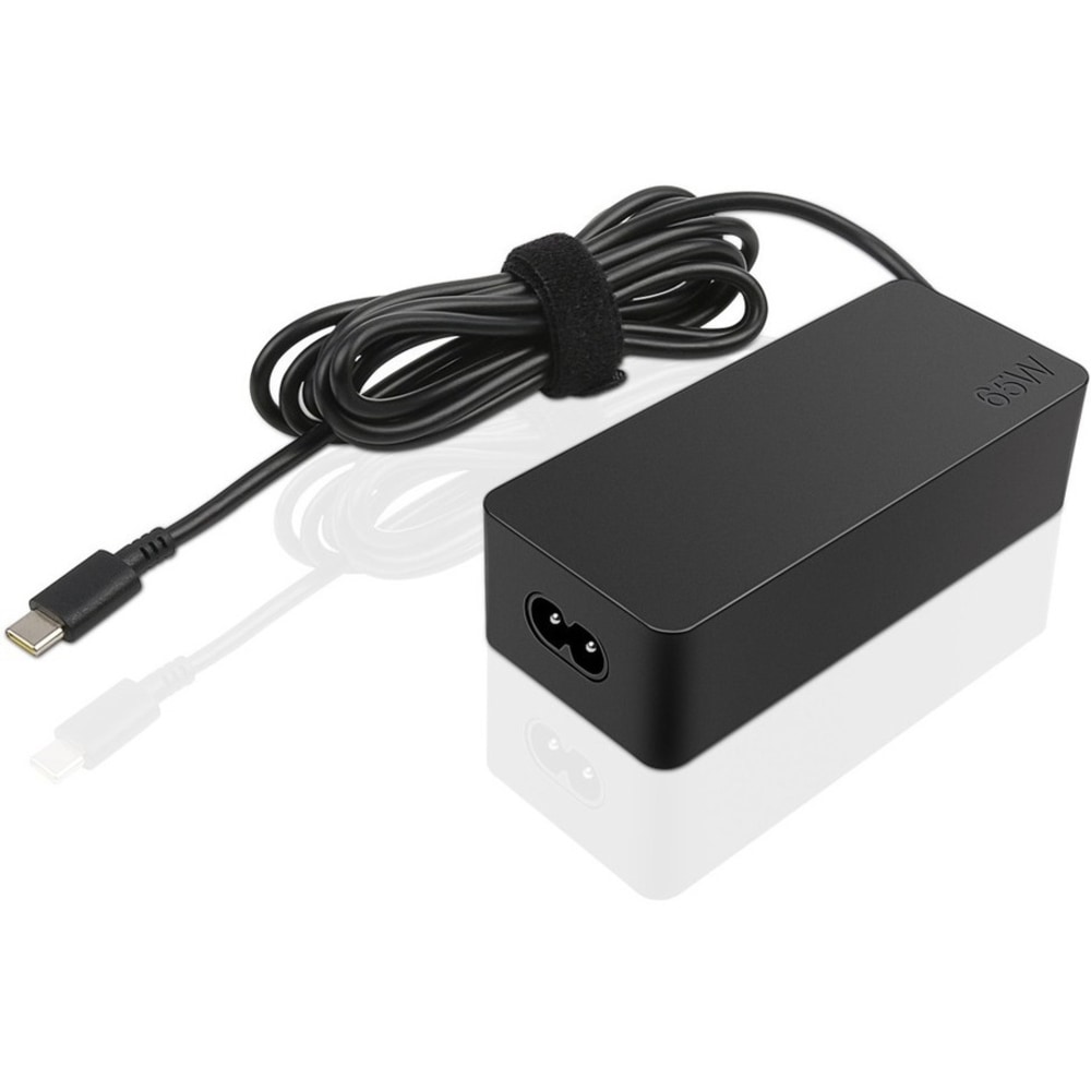 Lenovo USB-C 65W AC Adapter, Black, 4X20M26268