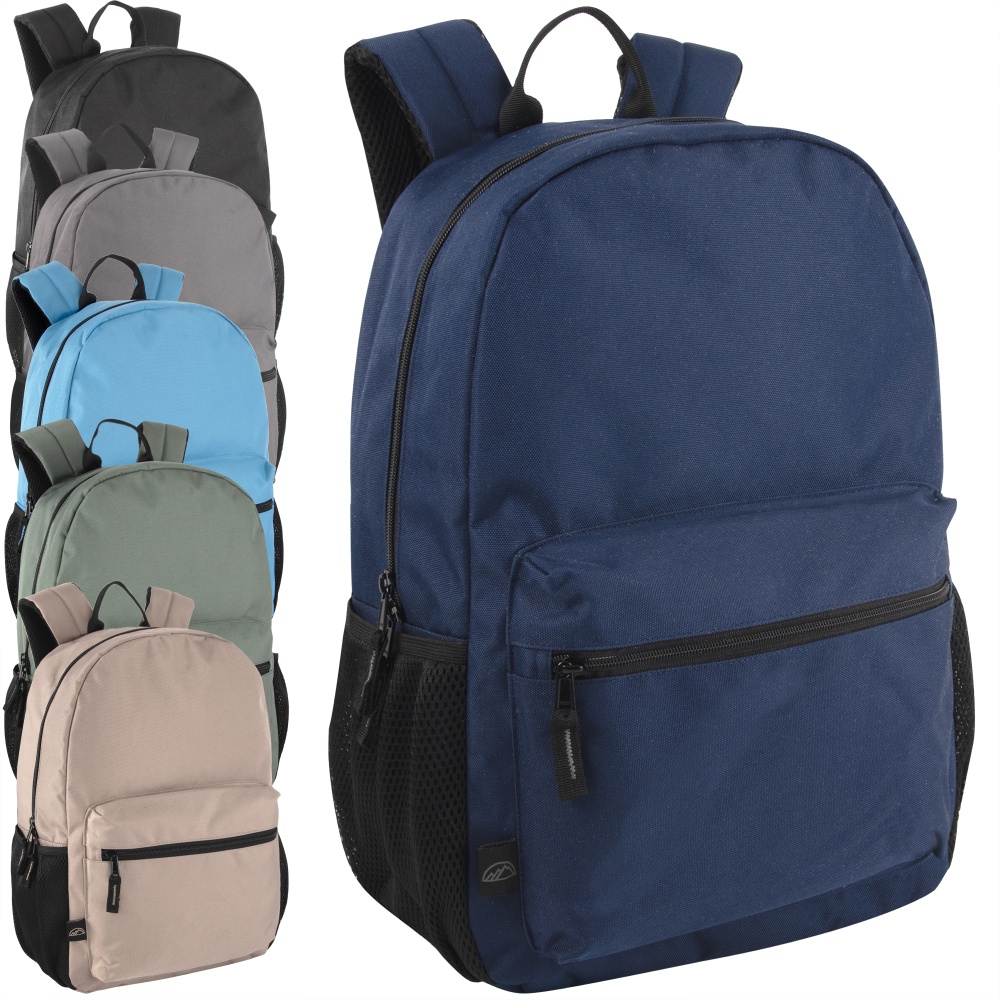 Mountain Edge Classic Backpacks, Assorted Colors, Total Qty