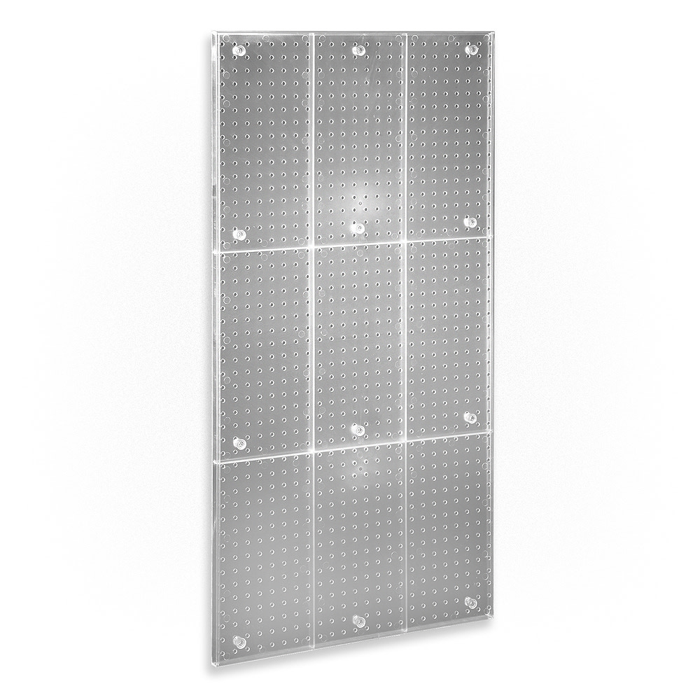 Azar Displays Pegboard Wall Panel, 24" x 48",