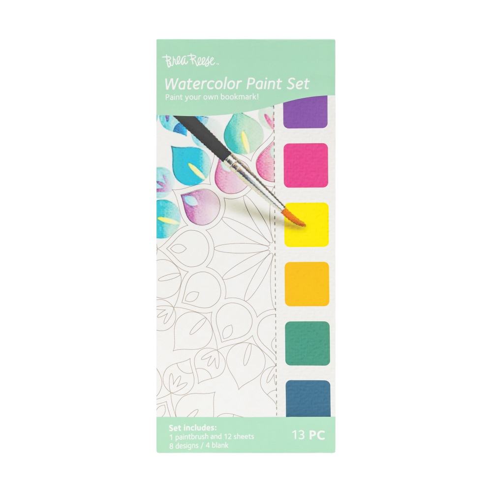 Brea Reese Classic Color Watercolor Pad Set, Mandalas