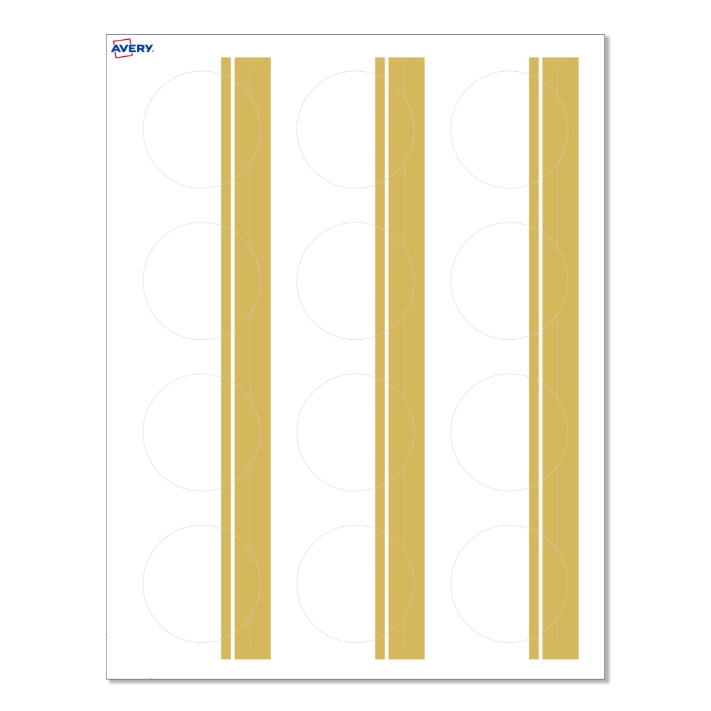 Avery® Print-To-The-Edge Labels With Sure Feed® Technology,