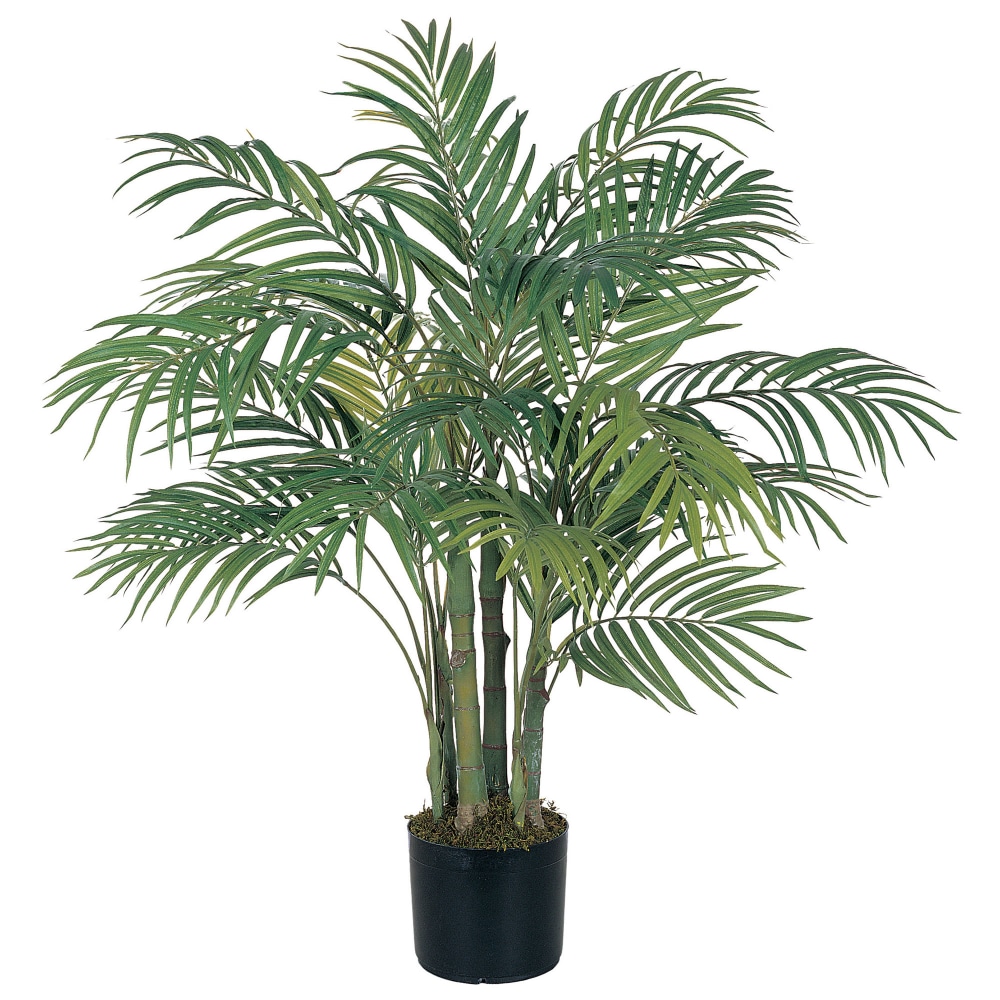 Nearly Natural 3&#x27;H Silk Areca Palm Tree With