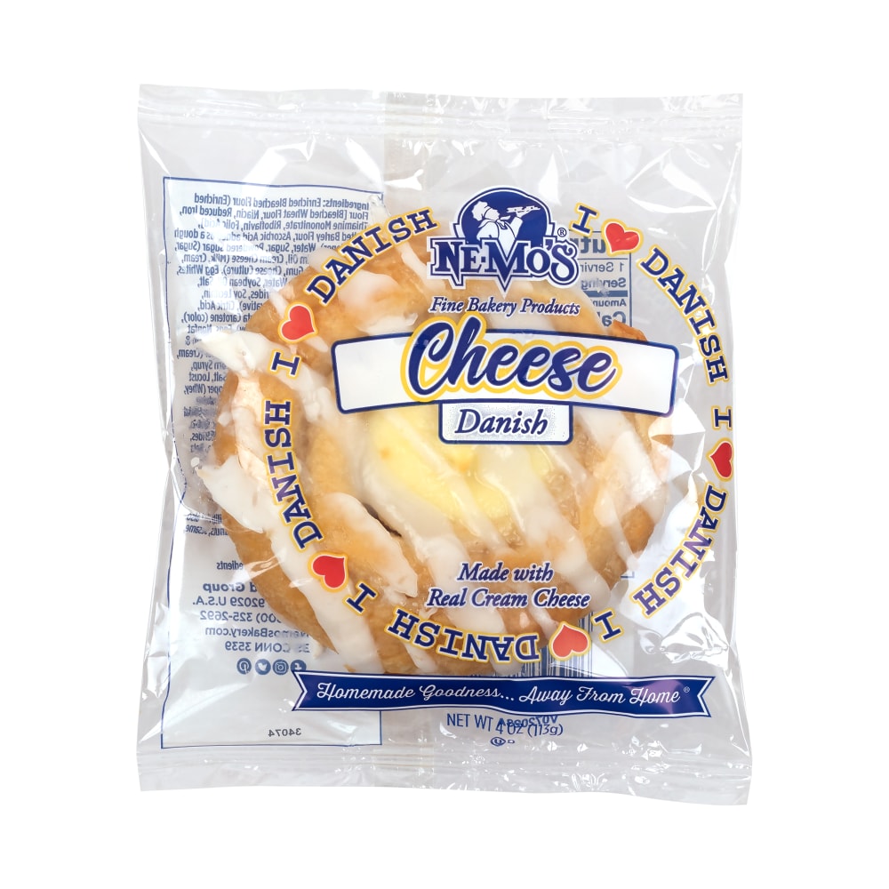 Nemos Ne Mo&#x27;s Round Cheese Danishes, 4 Oz,