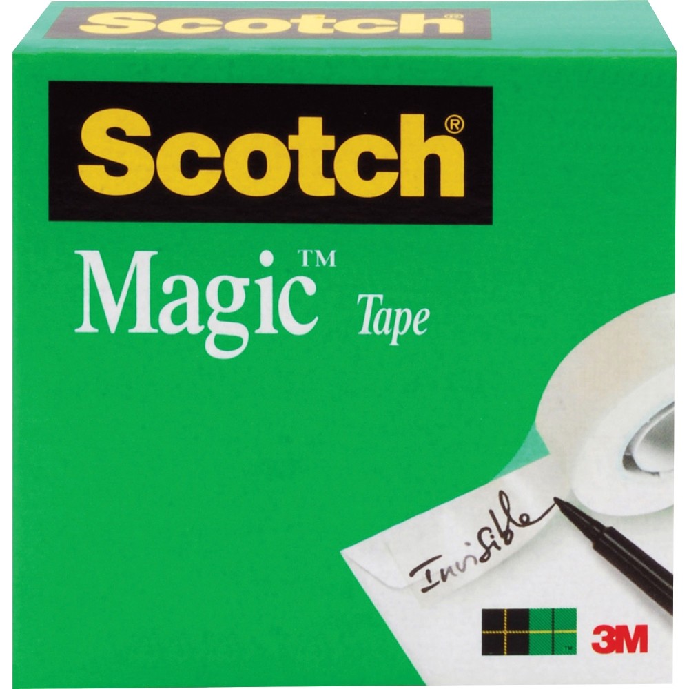 Scotch® Magic™ Tape, 1" x 216&#x27;, Clear, Pack