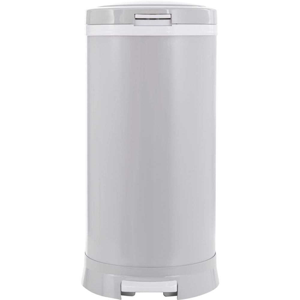 Bubula Steel Diaper Pail, 9 Gallons, Gray