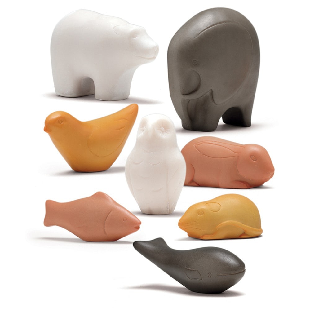 Yellow Door Sensory Stones, Animals, Pack Of 8