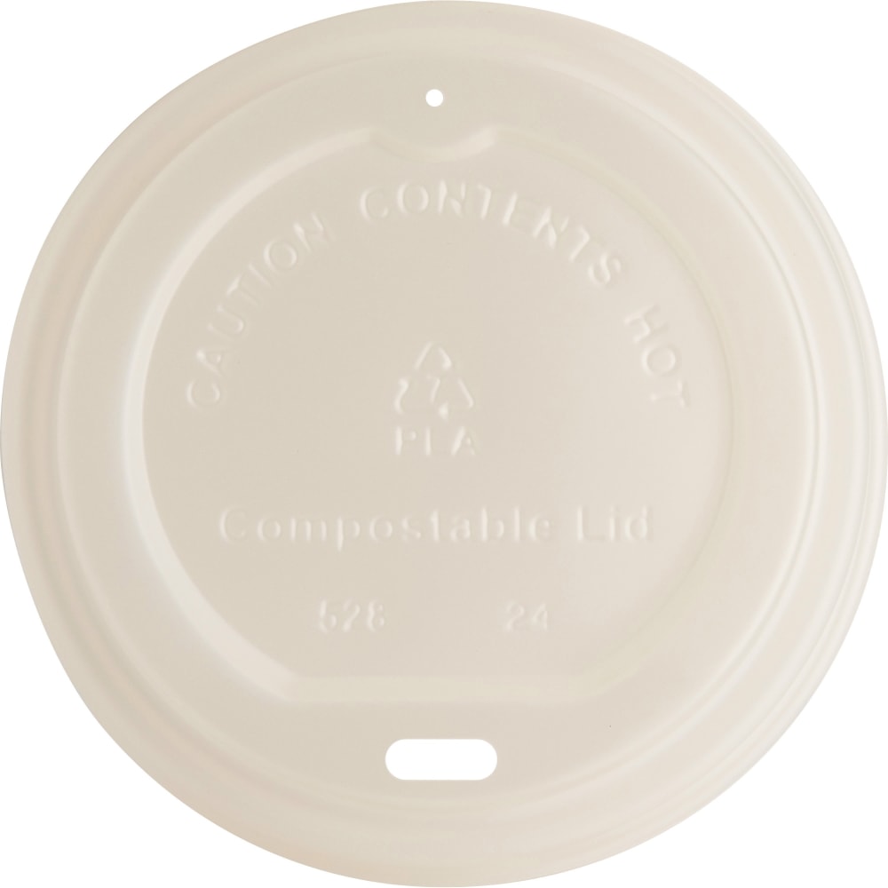 Genuine Joe Vented Hot Cup Lid - Polystyrene