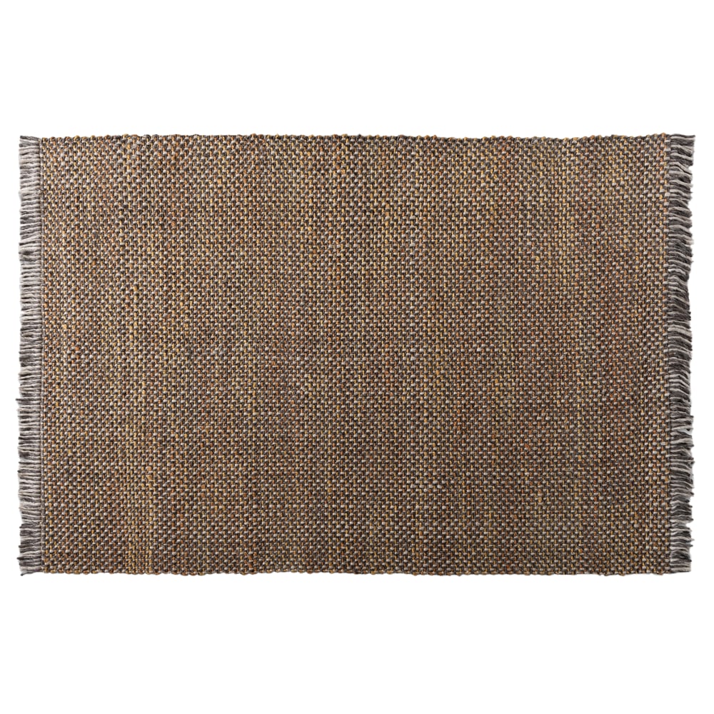 Baxton Studio Nurten Handwoven Hemp Blend Area Rug,
