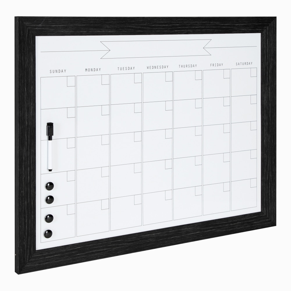 DesignOvations Beatrice Magnetic Framed Dry-Erase Monthly