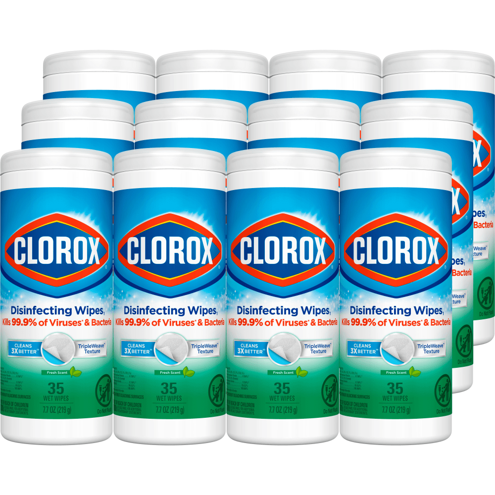 Clorox® Disinfecting Bleach Free Cleaning Wipes, Fresh Scent,