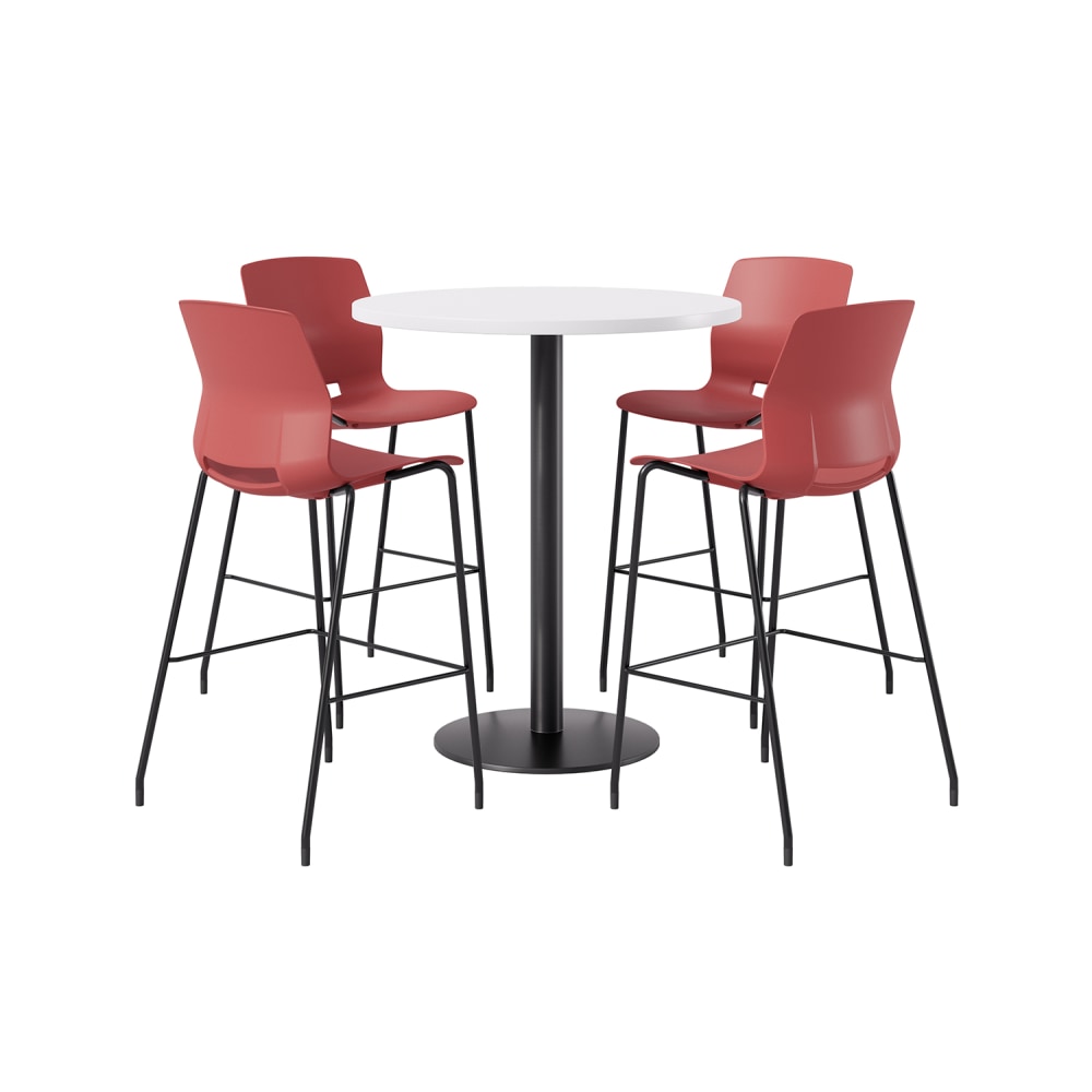 KFI Studios Proof Bistro Round Pedestal Table With