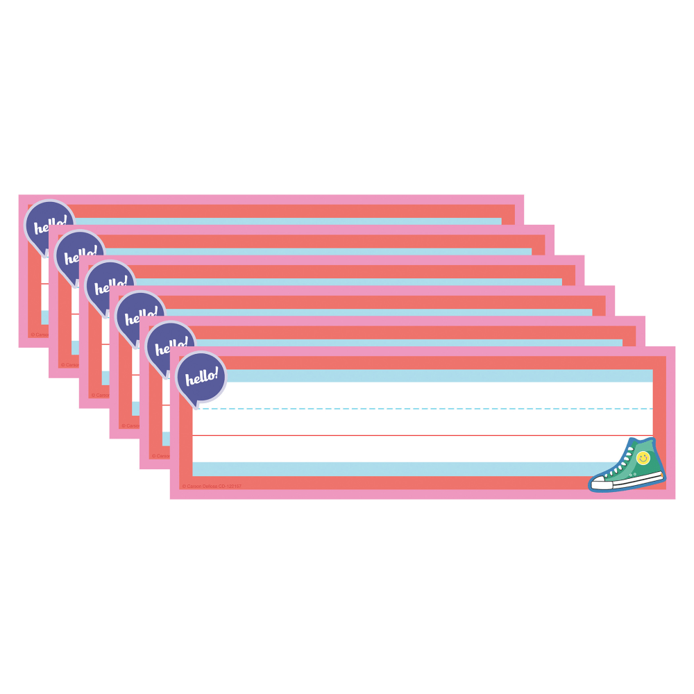 Carson Dellosa Education Name Plates, 9-1/2" x 2-7/8",