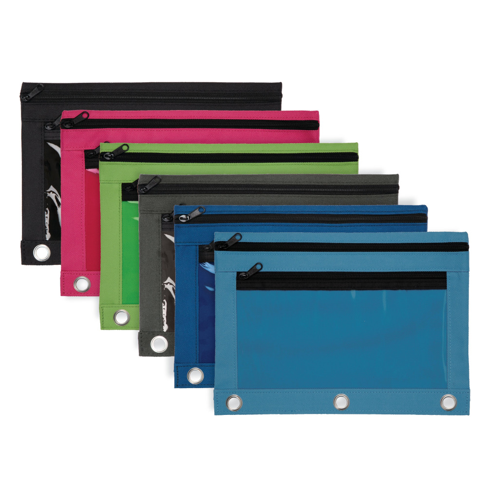 Office Depot® Brand Pencil Pouch With Clear Window,