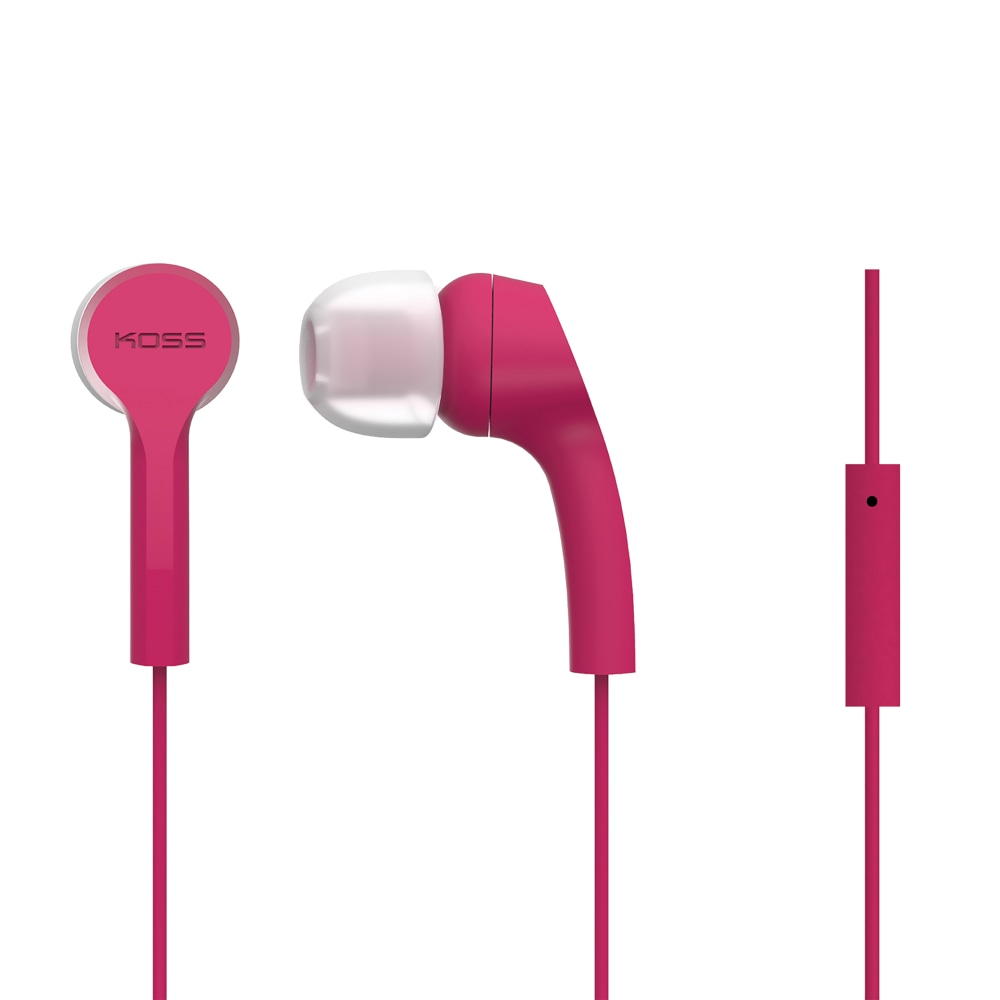 KOSS KEB9i Earbuds With Microphone And In-Line Remote,