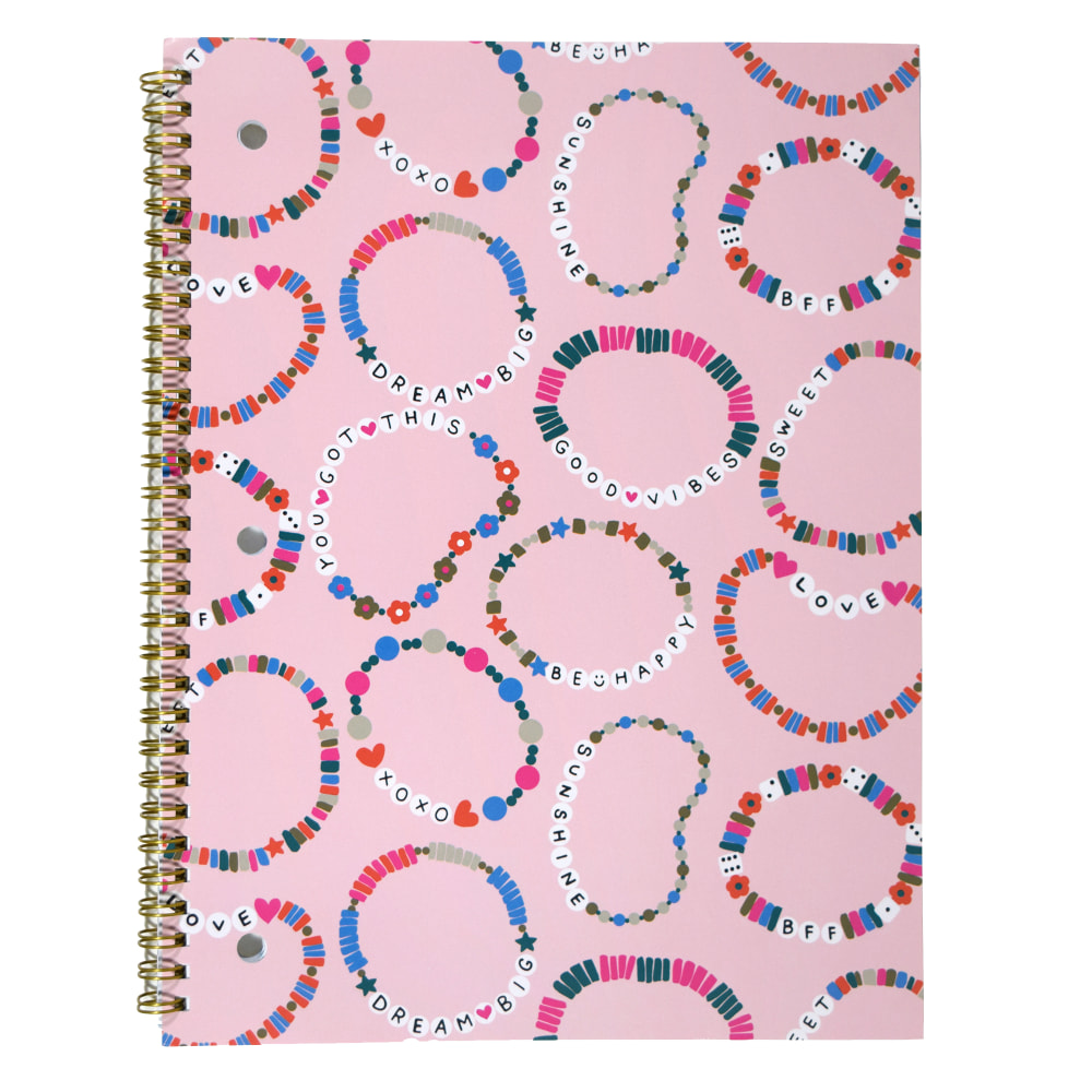 Top Flight Fashion 1-Subject Notebook, 8" x 10",