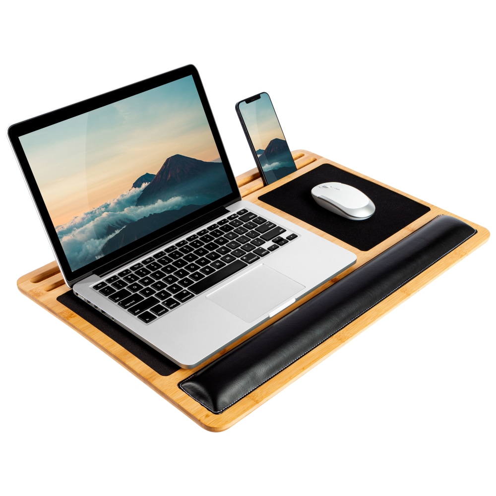 LapGear BamBoard Lap Desk, 15"H x 22"W x