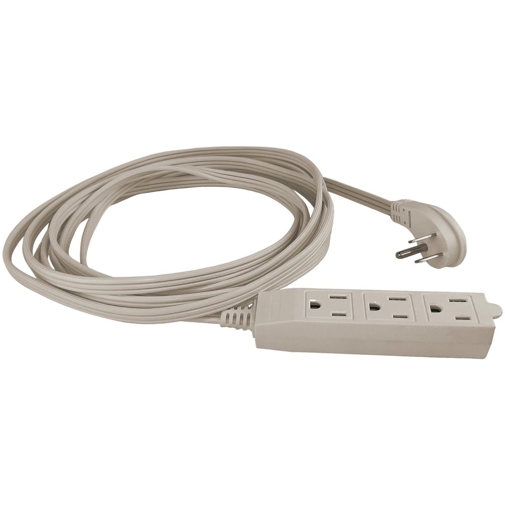 Stanley CordMax 31125 3-Outlet Appliance Cord, 9&#x27;, Beige