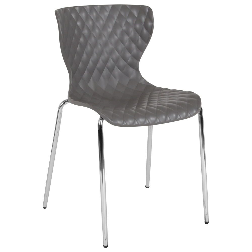 Flash Furniture Lowell Contemporary Design Plastic Stack Chair,
