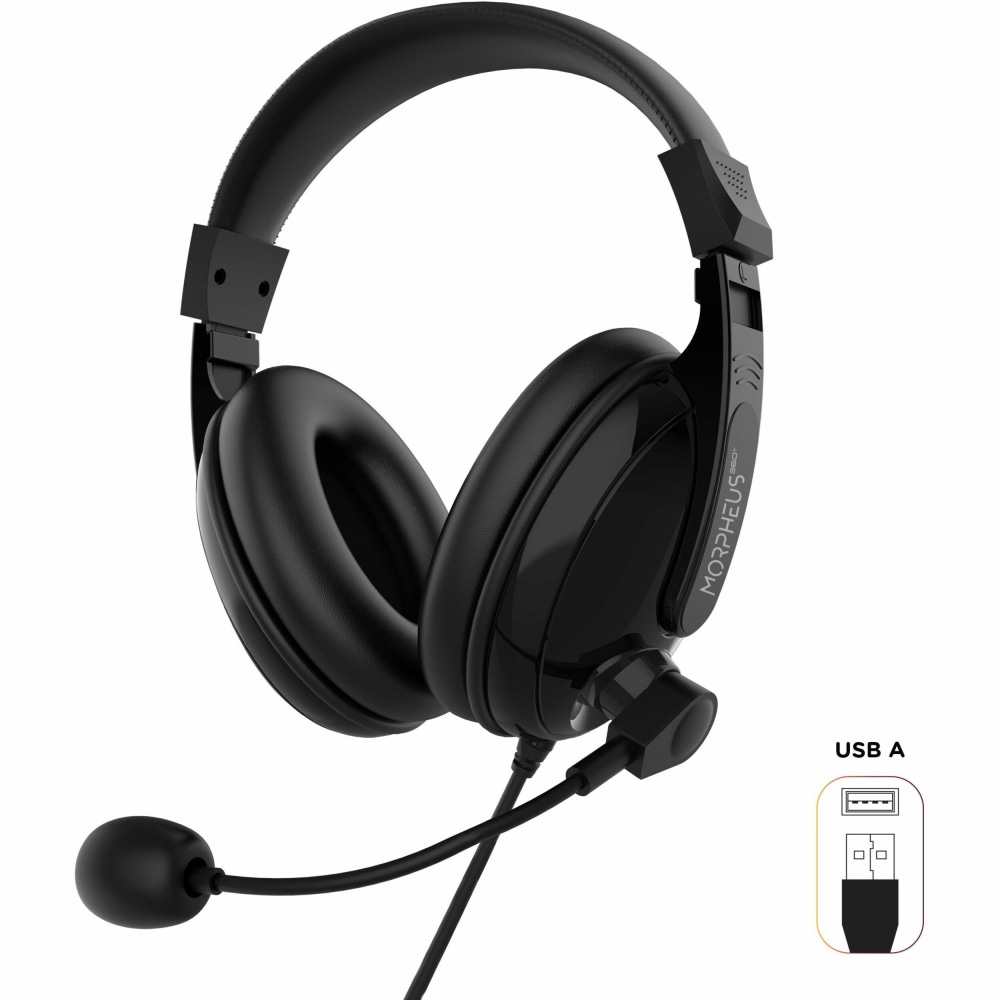 Morpheus 360 Deluxe Multimedia Stereo USB Headset -