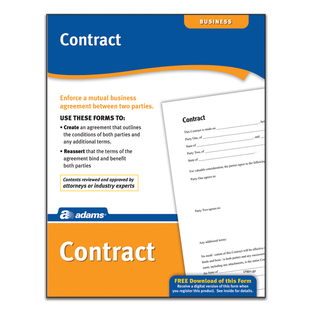 Adams® Legal Contracts