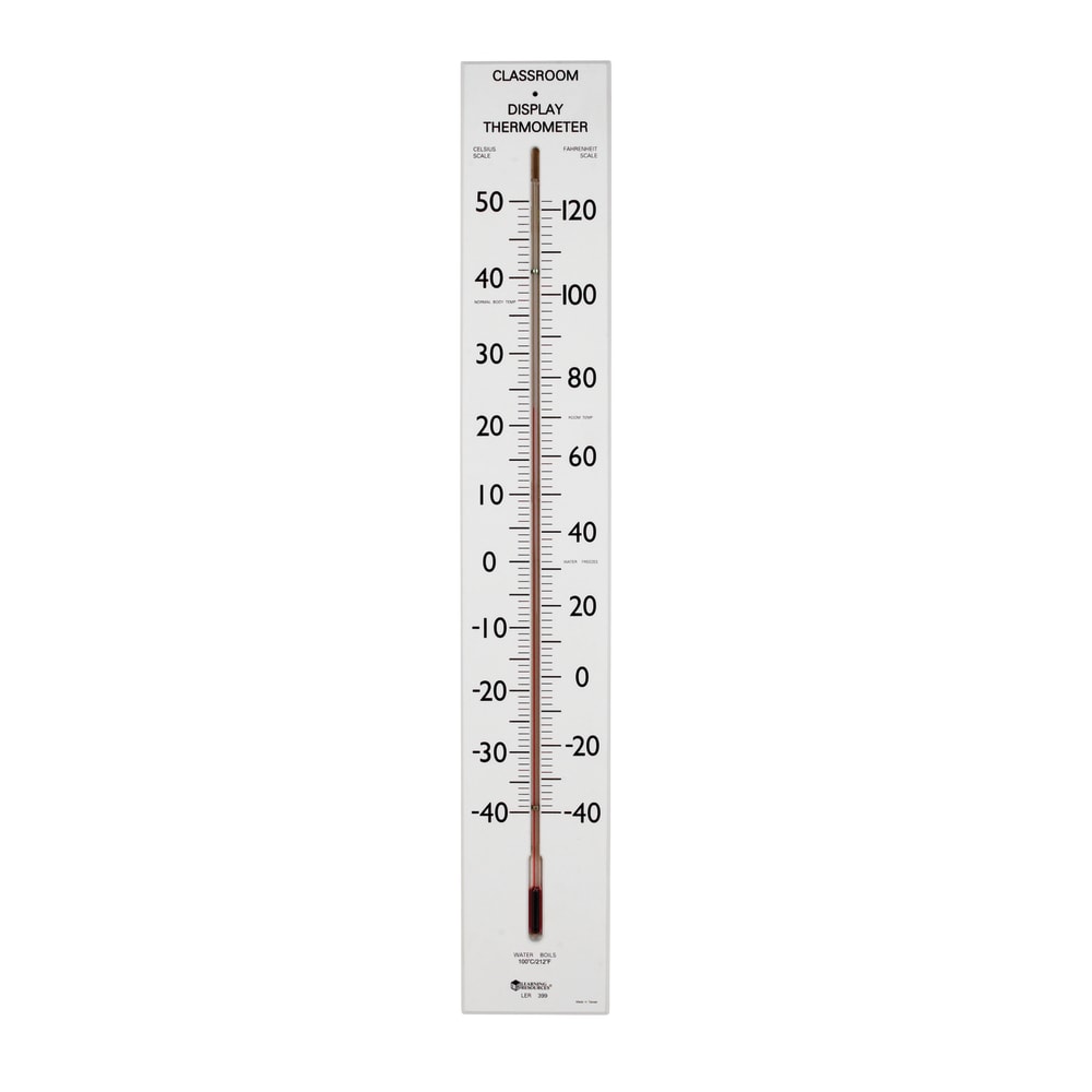 Learning Resources® Giant Classroom Thermometer, Pre-K - Grade