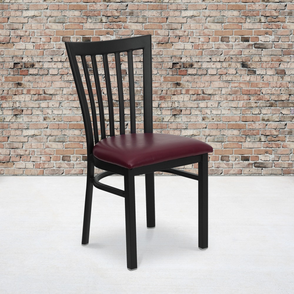Flash Furniture School House Back Restaurant Accent Chair,