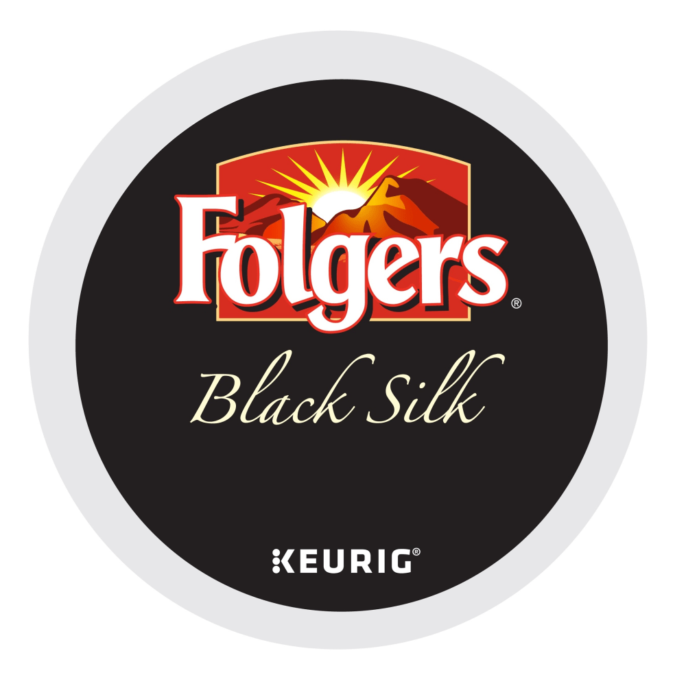 Folgers® Single-Serve Coffee K-Cup® Pods, Black Silk, Carton
