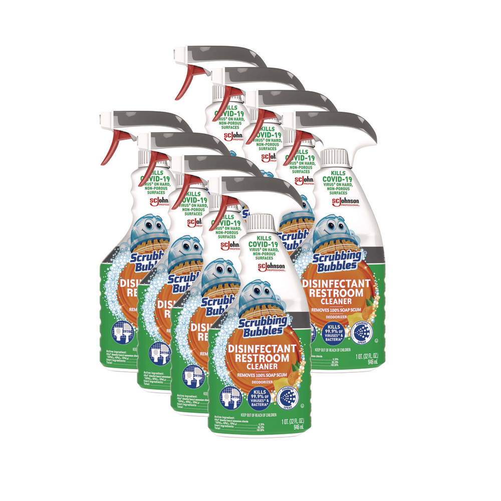 Scrubbing Bubbles® Disinfectant Restroom Cleaner, Citrus Scent,