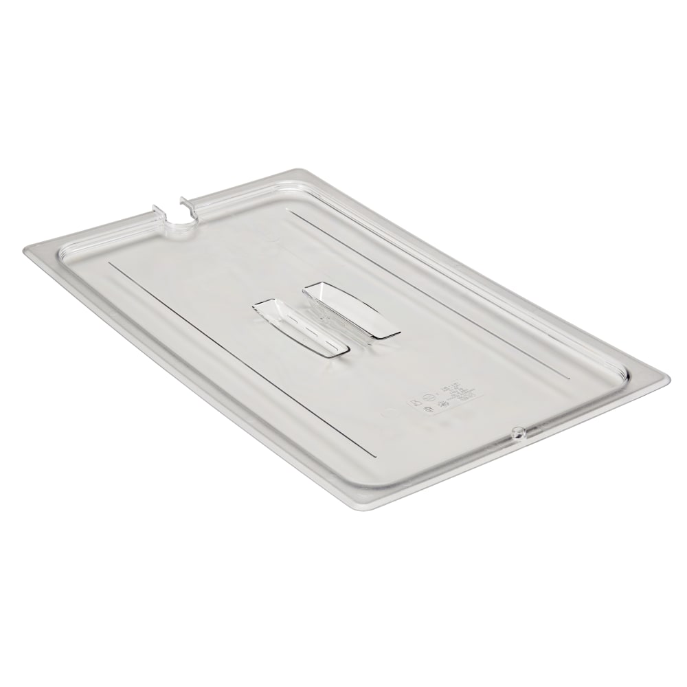 Cambro Camwear 1/1 Notched Food Pan Lids With