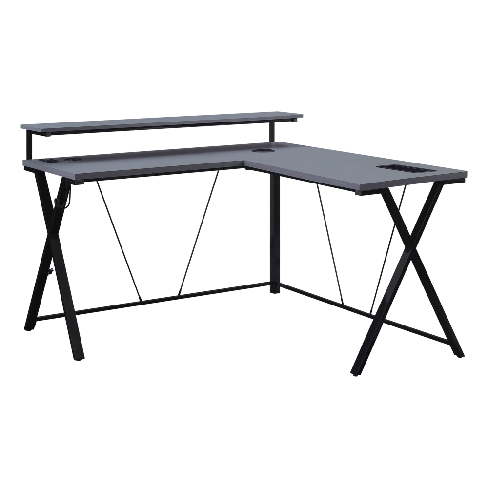 Office Star™ Checkpoint Battle Station 54"W L-Shaped Gaming