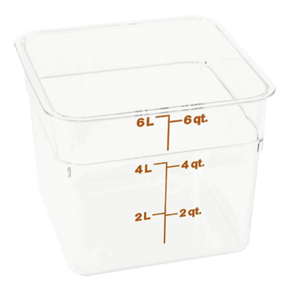 Cambro Food Storage Container, 7 1/8"H x 8