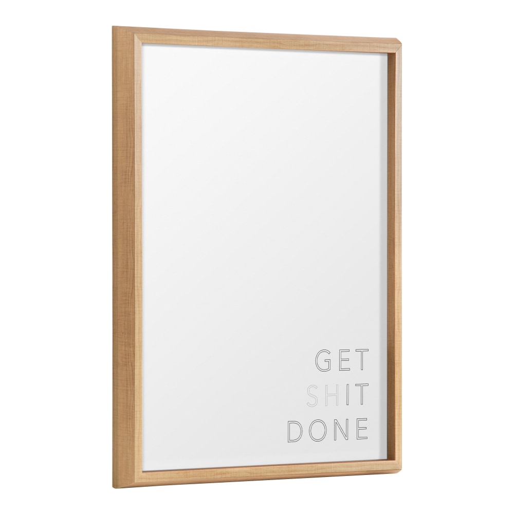 Kate and Laurel Blake Non-Magnetic Framed Dry-Erase Printed