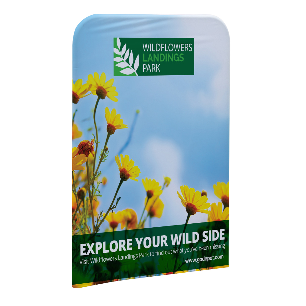 Custom Printed Step & Repeat Double-Sided Replacement Graphic