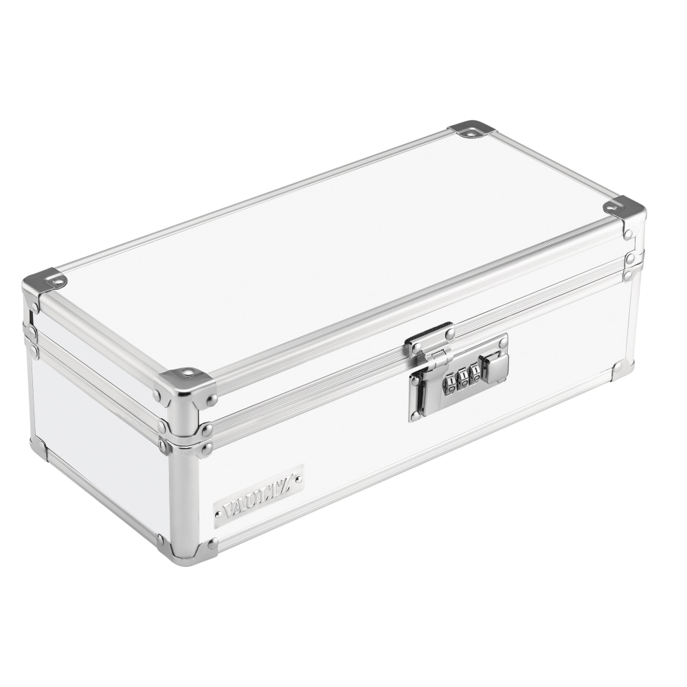 IdeaStream Locking Pill Box, 3-3/4"H x 5-1/2"W x
