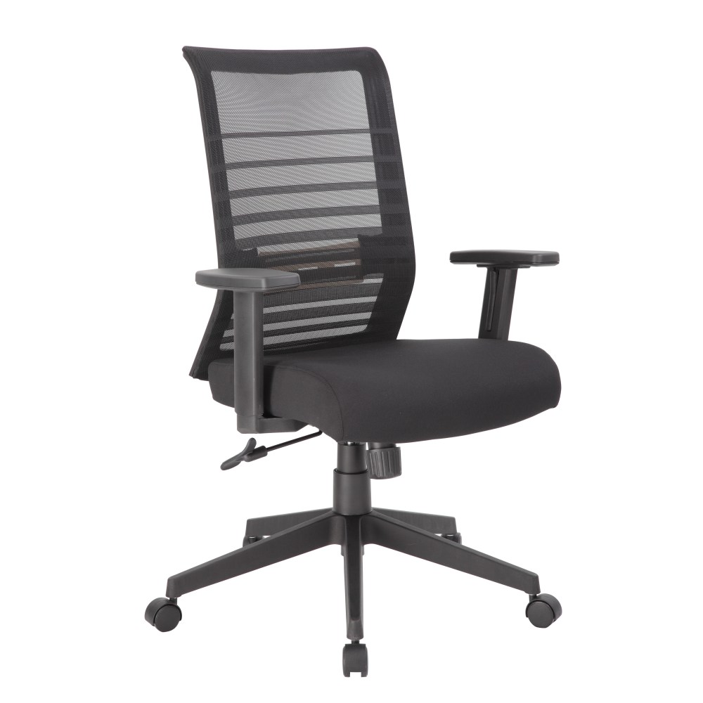 Boss Office Products Mesh Task Chair With T-Arms,
