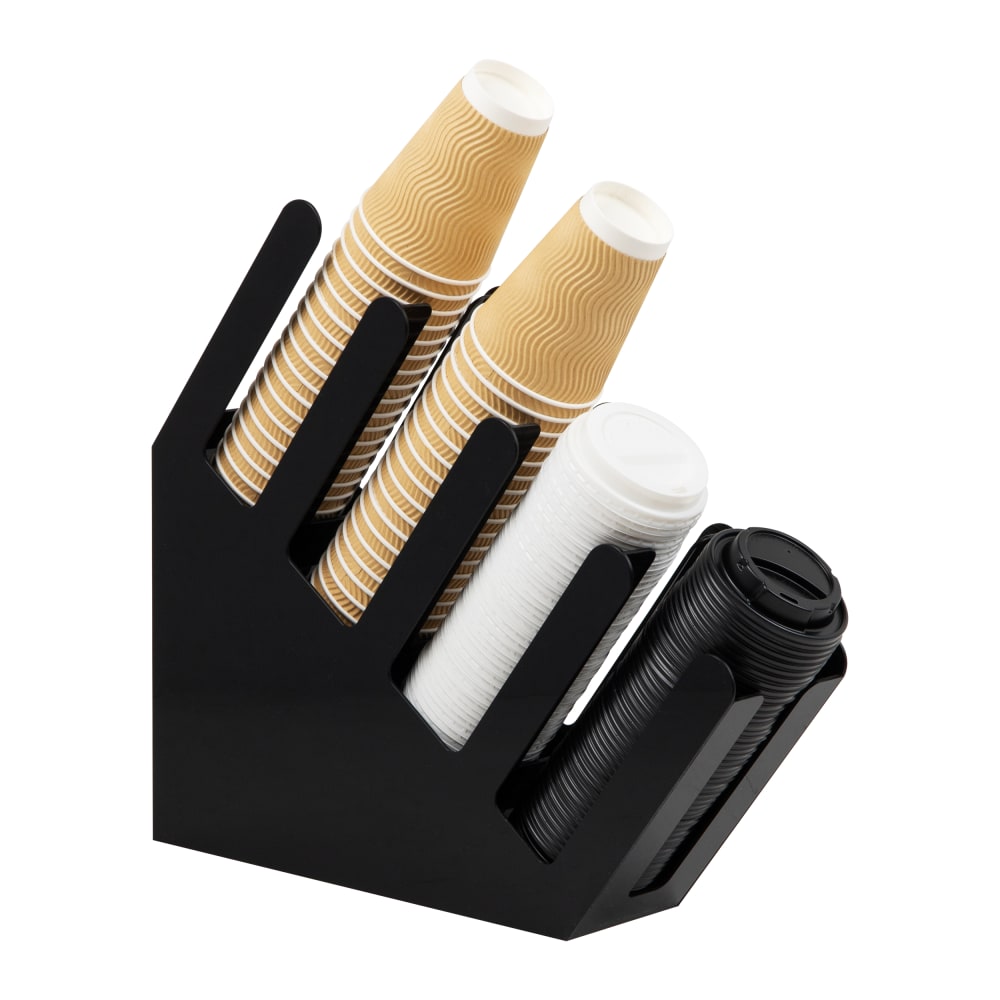 Mind Reader Cup and Lid Dispenser Countertop Organizer,