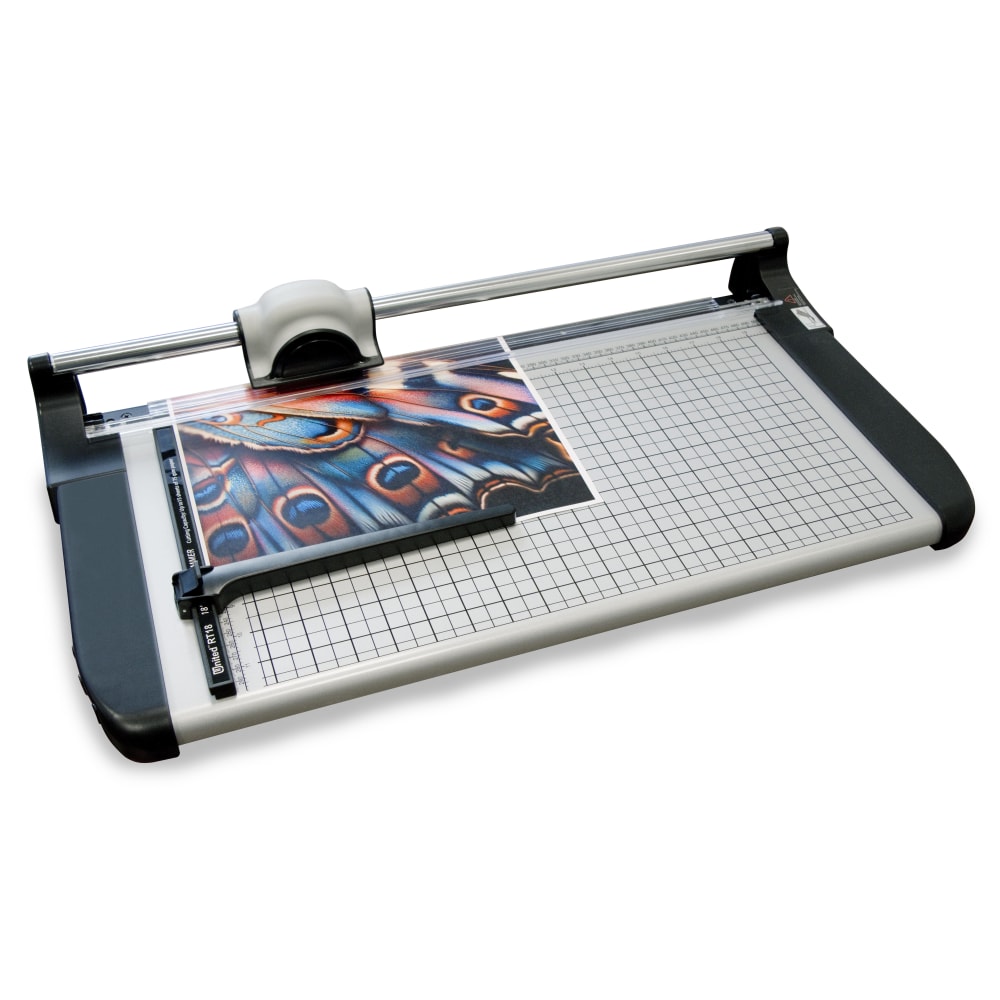 United Commercial Rotary Paper Trimmer, 18”, Silver