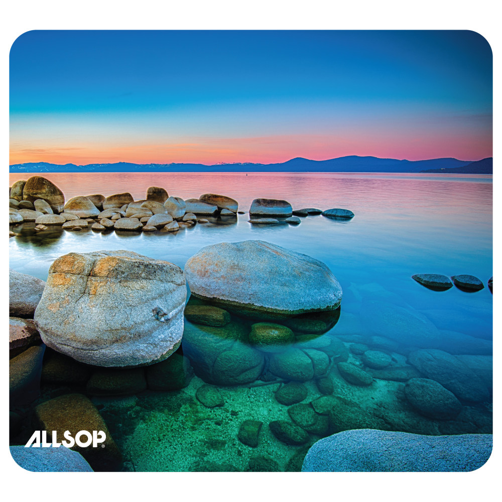 Allsop® Naturesmart Mouse Pad, 8" x 8-3/4", Tahoe