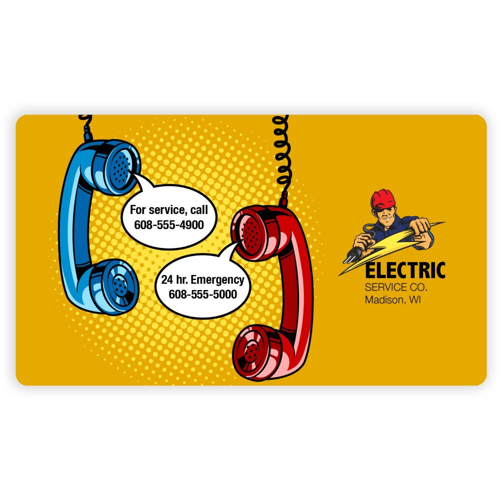 Custom Full-Color Printed Labels And Stickers, Rectangle, 2-7/8”