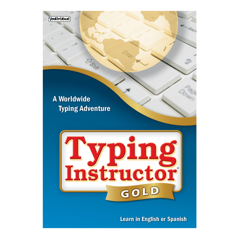 Individual Software® Typing Instructor Gold, Disc