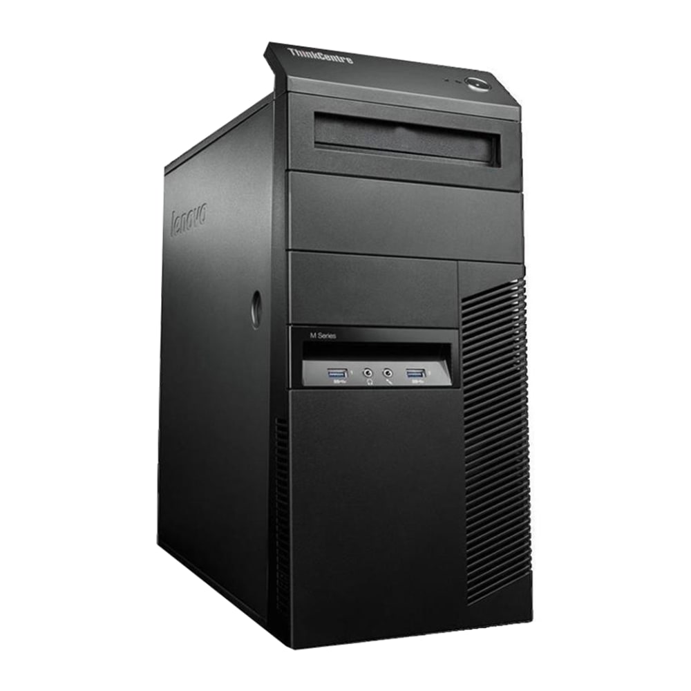 Lenovo® ThinkCentre® M93 Tower Refurbished Desktop PC, Intel®