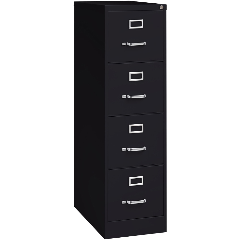 Lorell® Fortress 26-1/2"D Vertical 4-Drawer Letter-Size File