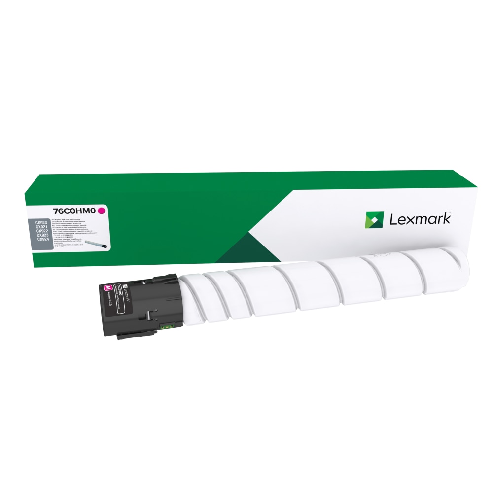 Lexmark™ 76C0HM0 Magenta High Yield Collection Program Toner